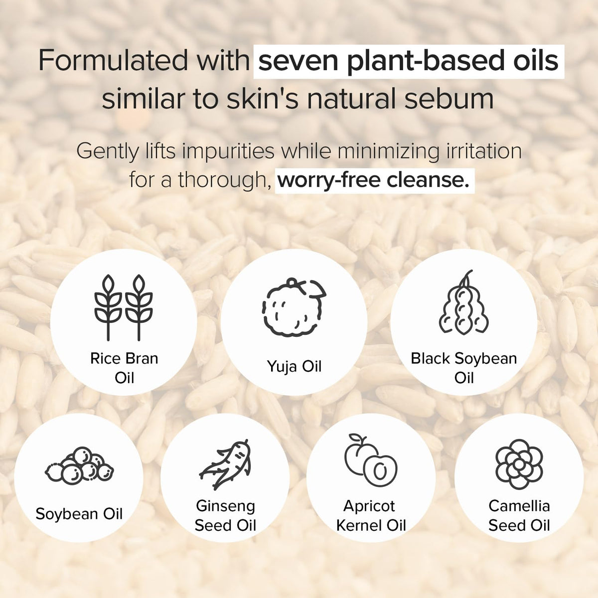 Mary&May Brightening Cleansing Oil – Rice + Glutathione LHA 200ml