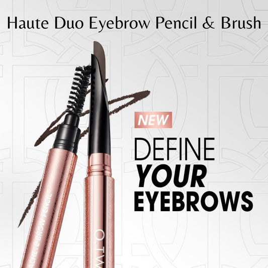 Haute Waterproof Duo Eyebrow Pencil