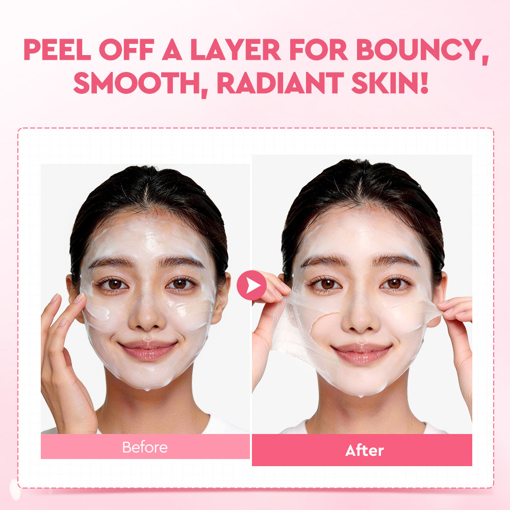 Dual-action Collagen Vegan PDRN Brightening Peel-off Mask