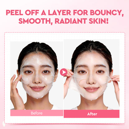 Dual-action Collagen Vegan PDRN Brightening Peel-off Mask