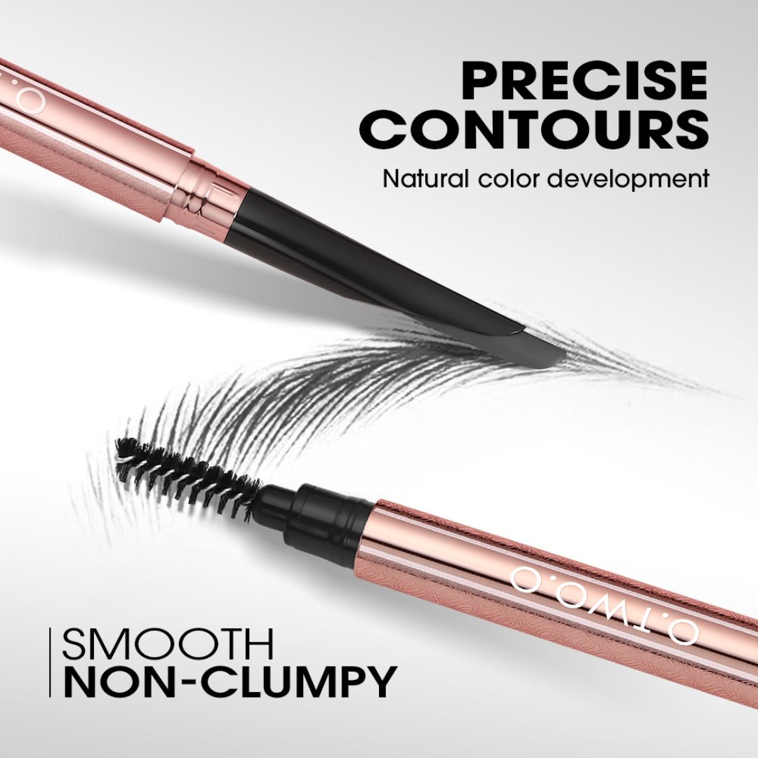 Haute Waterproof Duo Eyebrow Pencil