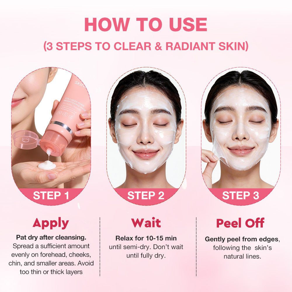 Dual-action Collagen Vegan PDRN Brightening Peel-off Mask