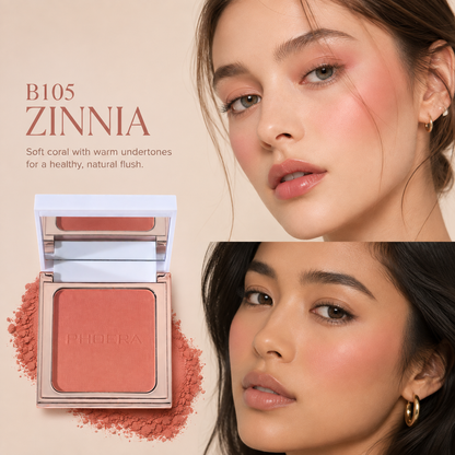 PHOERA Soft Veil Matt Blurring Powder Blush