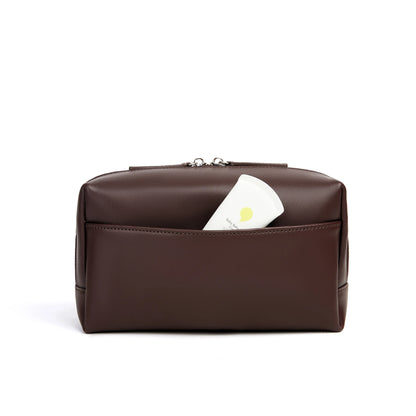 Genuine Leather Cosmetic Pouch