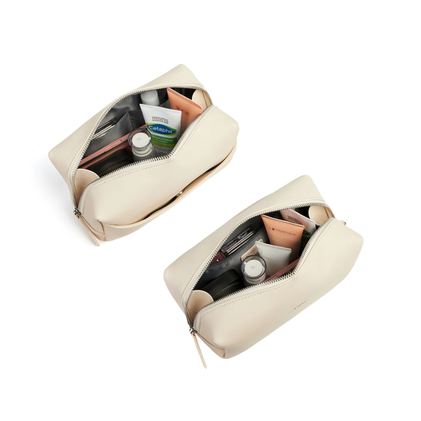Genuine Leather Cosmetic Pouch