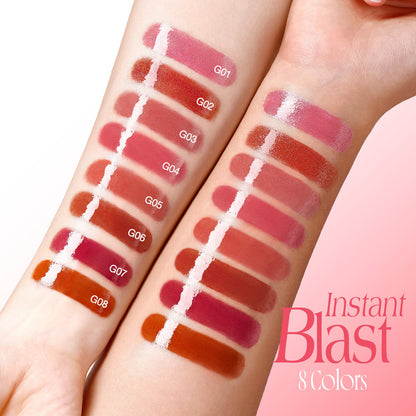 O.TWO.O Lip Glaze Lasting Glossy Lip Tint