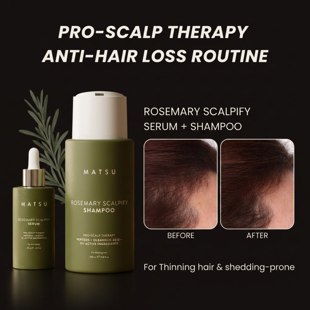 MATSU Scalpify Anti-Hair Loss Routine - Shampoo + Serum
