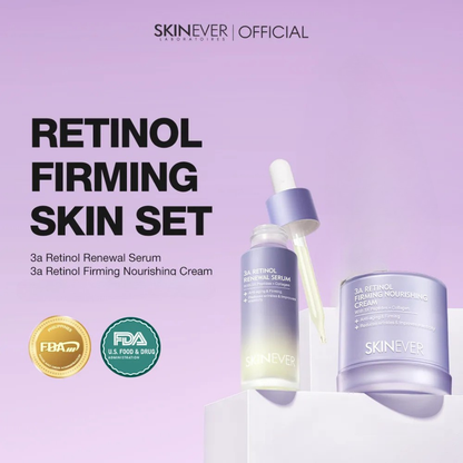 3A Retinol Night Skin Renewal Set- Serum + Cream
