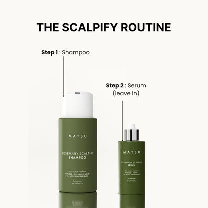 MATSU Scalpify Anti-Hair Loss Routine - Shampoo + Serum