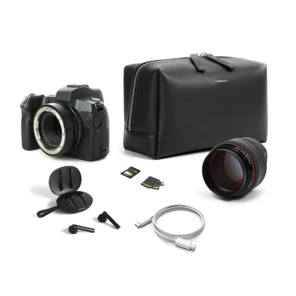 Genuine Leather Cosmetic Pouch