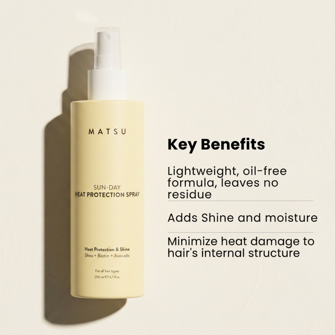MATSU Sunday Heat Protection Hair Spray