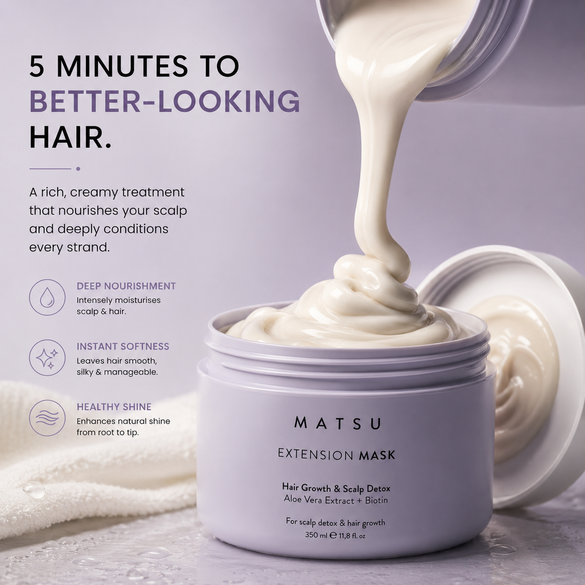 Detox & Hair Growth Treatment Duo- Mask + Shampoo