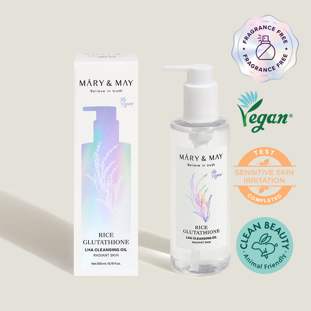 Mary&May Brightening Cleansing Oil Rice Glutathione LHA 200ml product image 4