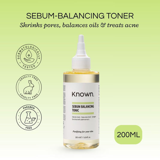 KNOWN Salicylic Acid Sebum Balancing Tonic