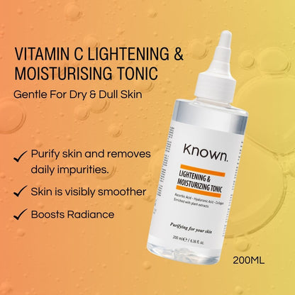 KNOWN Vitamin C Lightening & Moisturising Tonic