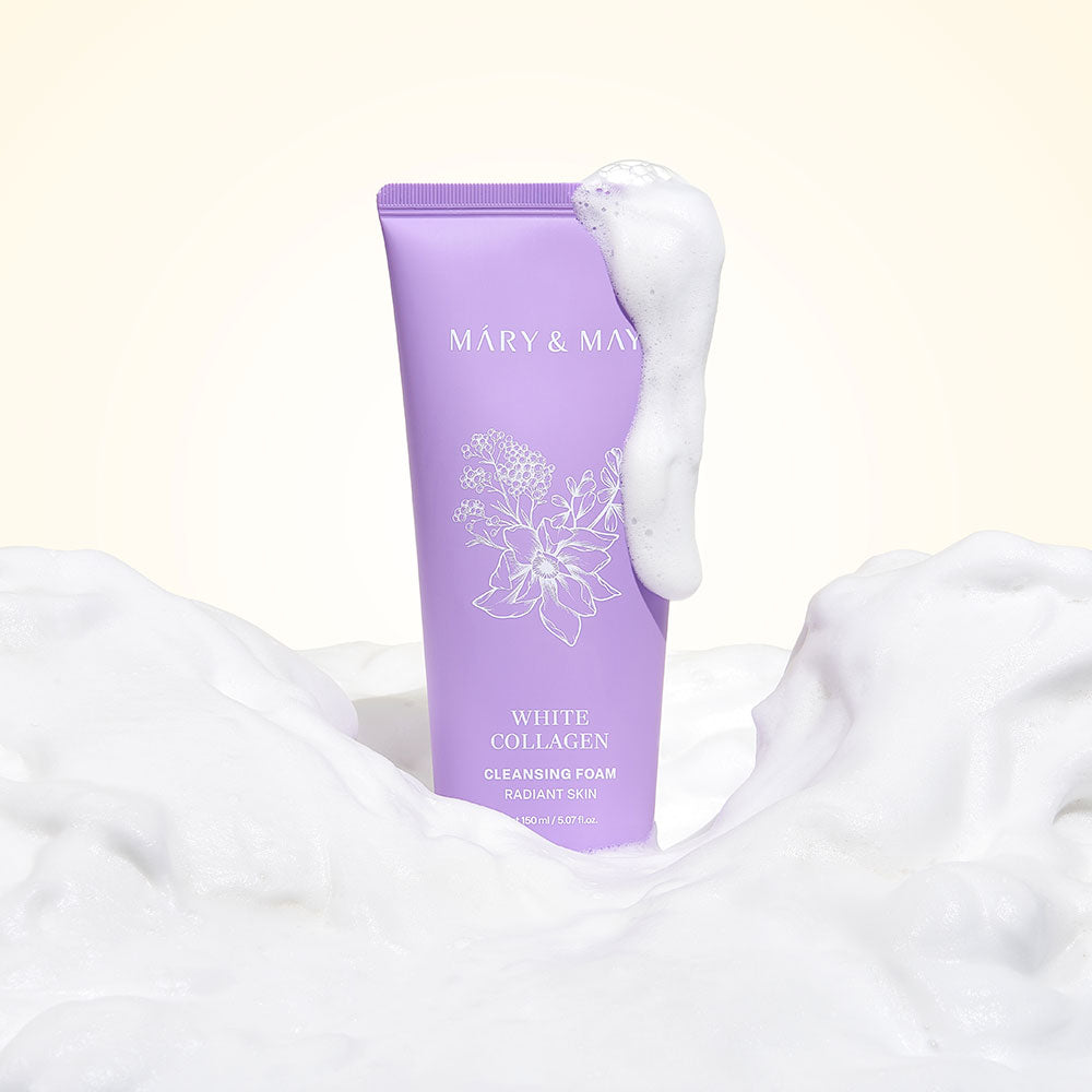 Mary&May Brightening Cleansing Foam White Collagen 150ml product image 2