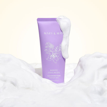 Mary&May Brightening Cleansing Foam White Collagen 150ml product image 2